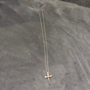 Tiffany & Co Cross with 18 inch chain